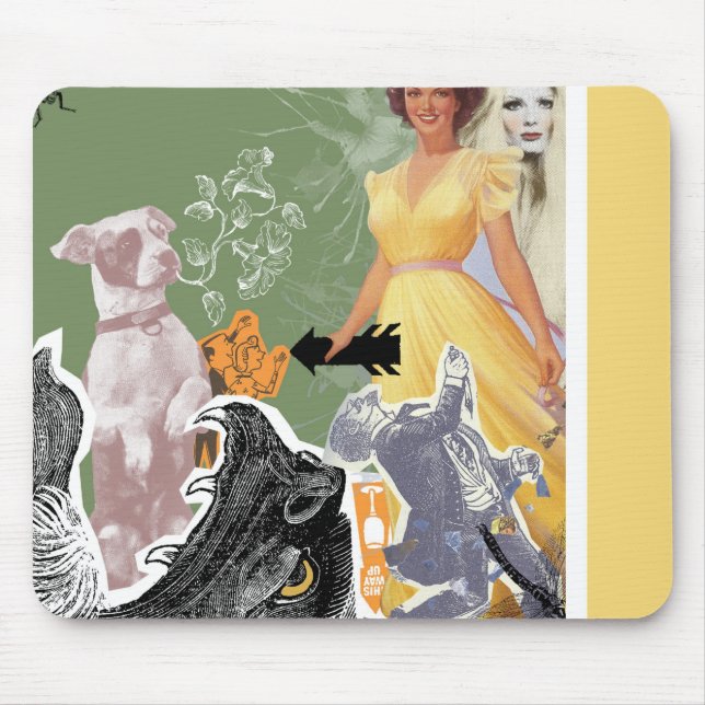 Tapis de souris de collage (Devant)