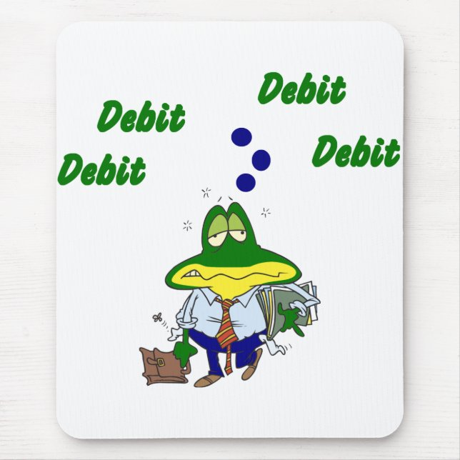 Tapis de souris de comptable (Devant)