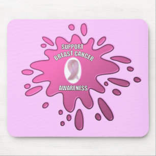 TAPIS DE SOURIS DE CONSCIENCE DE CANCER DU SEIN