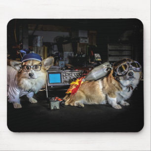 Tapis de souris de Corgis de Rocketeer