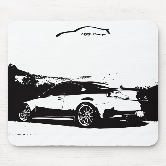 Tapis de souris de coupé d'Infiniti G35 (Devant)