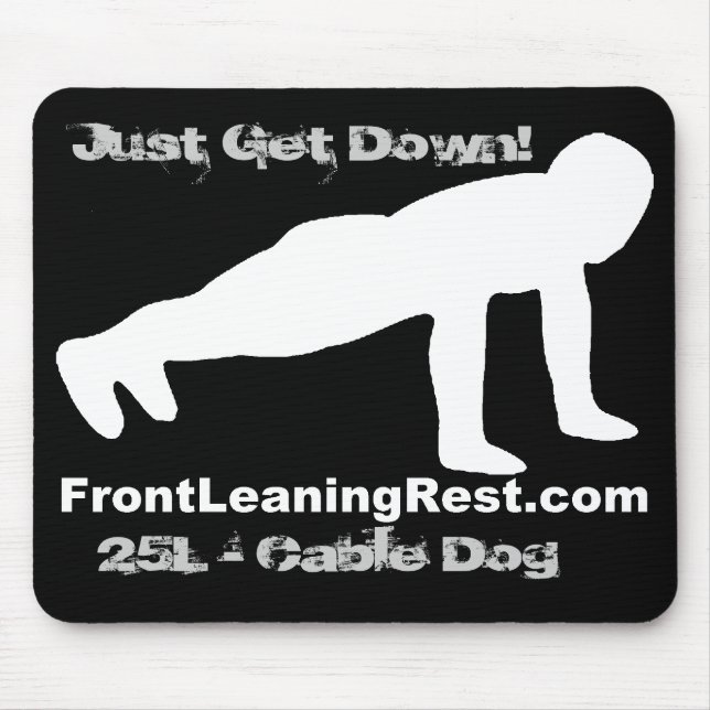 Tapis de souris de coutume de FLR (Devant)