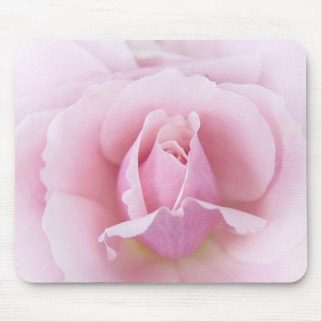 Tapis de souris de coutume de rose de rose (Devant)