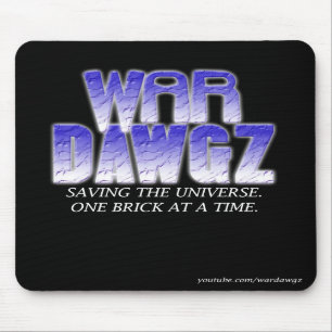 Tapis de souris de Dawgz de guerre