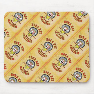 Tapis de souris de défi de moto de fadaises hé