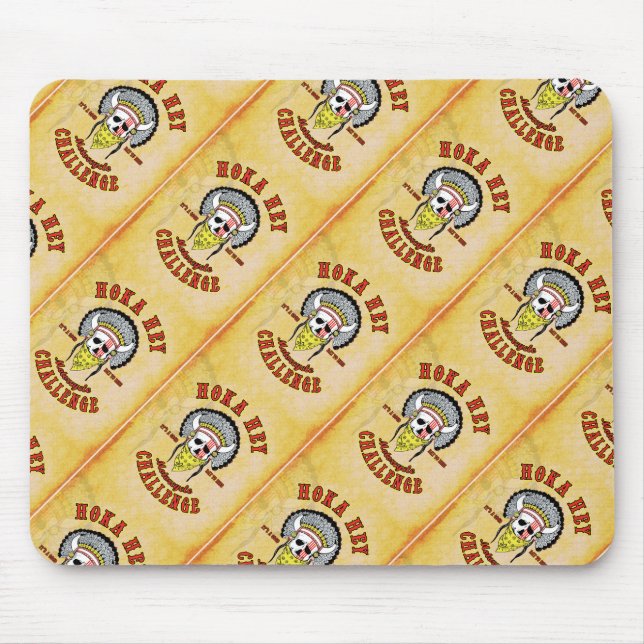 Tapis de souris de défi de moto de fadaises hé (Devant)