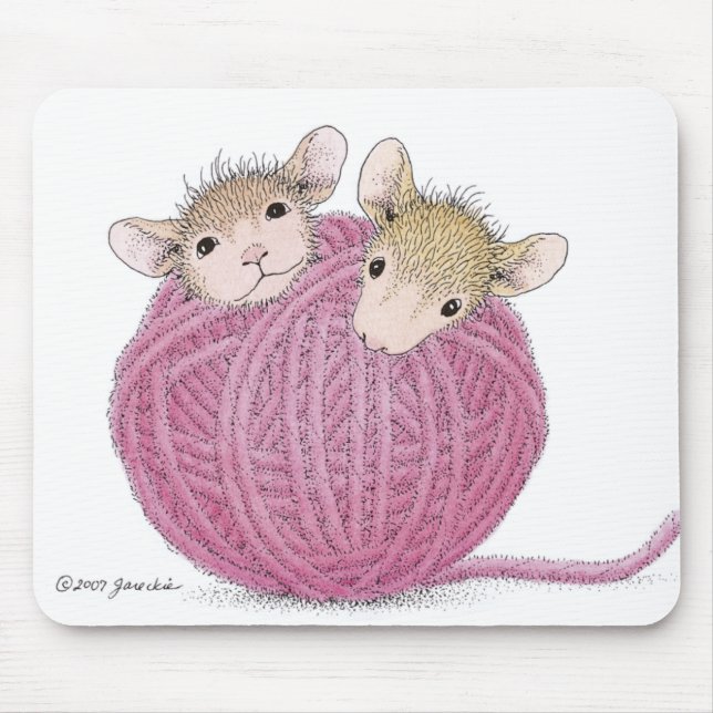 Tapis de souris de Designs® de Maison-Souris (Devant)