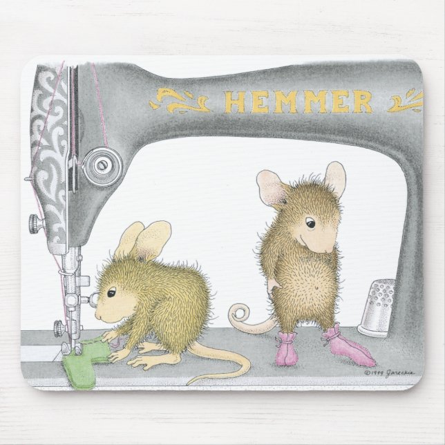 Tapis de souris de Designs® de Maison-Souris (Devant)
