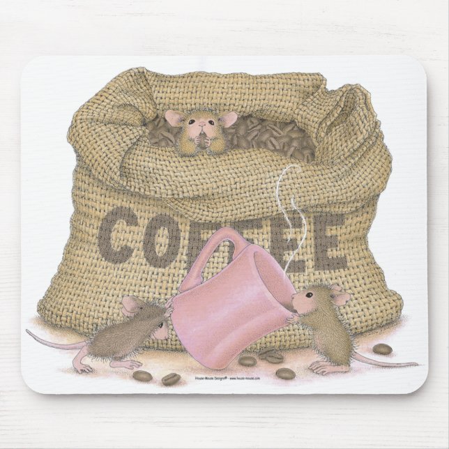 Tapis de souris de Designs® de Maison-Souris (Devant)