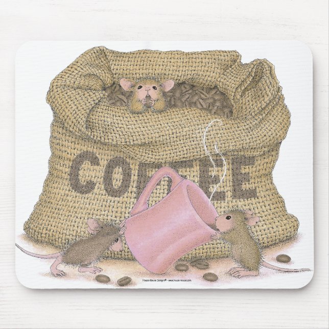 Tapis de souris de Designs® de Maison-Souris (Devant)