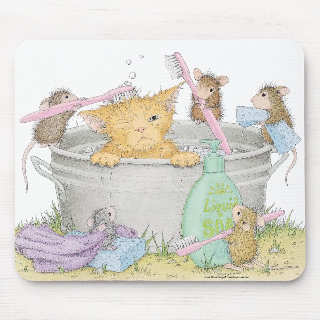 Tapis de souris de Designs® de Maison-Souris (Devant)