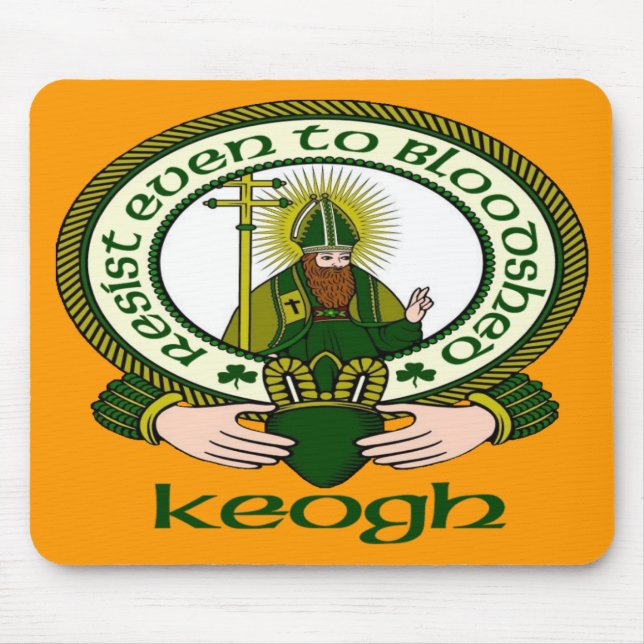 Tapis de souris de devise de clan de Keogh (Devant)