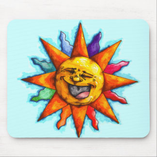 Tapis de souris de drogué de bonheur