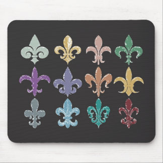 Tapis de souris de Fleur de Lis