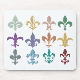 Tapis de souris de Fleur de Lis