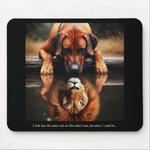 Tapis de souris de force de réflexion Rhodésien