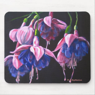 Tapis de souris de Fuschias de danse