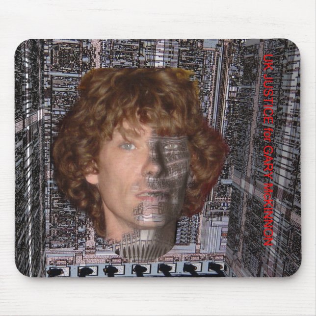 Tapis de souris de Gary McKinnon (Devant)