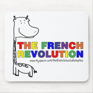 Tapis de souris de girafe d'arc-en-ciel de TFR