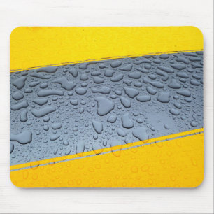 Tapis de souris de gouttes de pluie