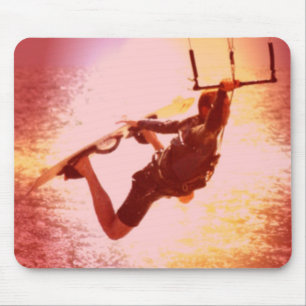 Tapis de souris de grippage de kitesurf