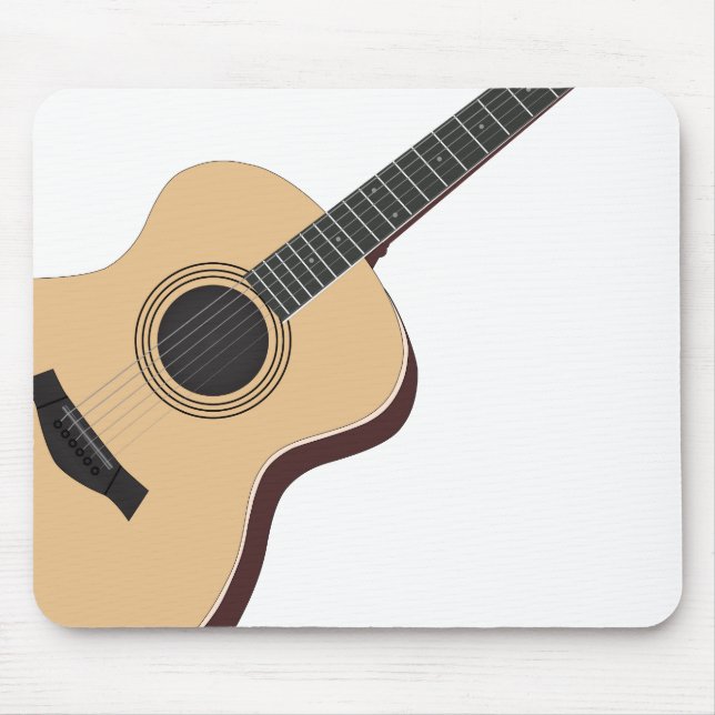 Tapis de souris de guitare acoustique (Devant)