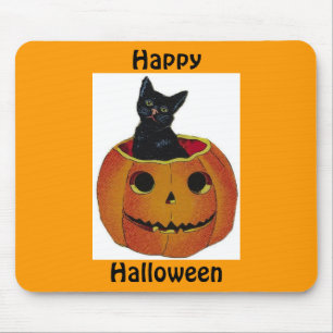 Tapis de souris de Halloween Kitty