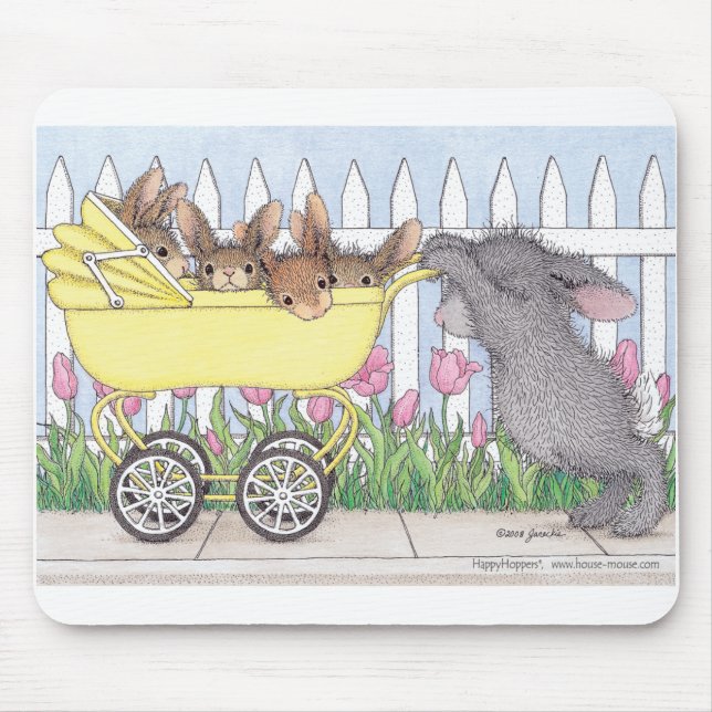 Tapis de souris de HappyHoppers® (Devant)