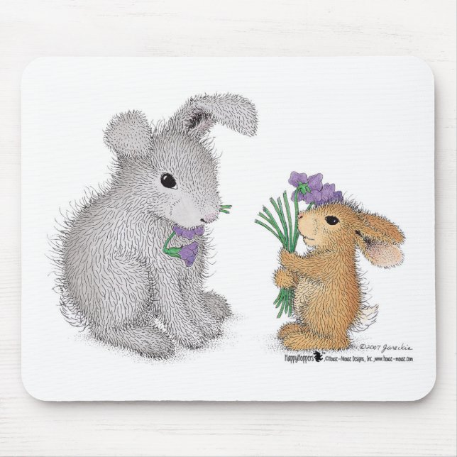 Tapis de souris de HappyHoppers® (Devant)