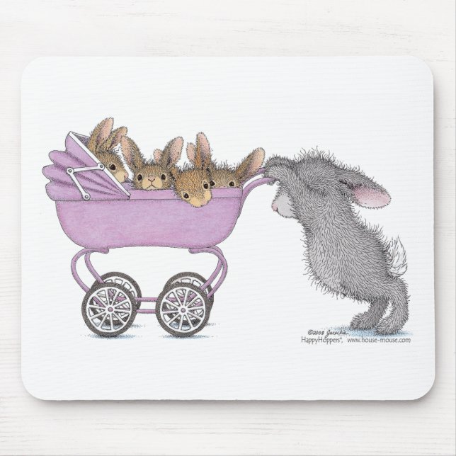 Tapis de souris de HappyHoppers® (Devant)