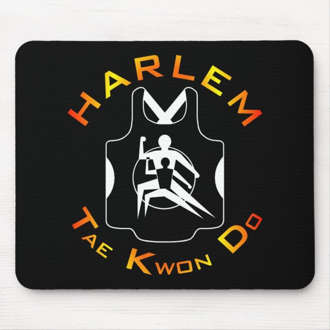Tapis de souris de Harlem TKD (Devant)
