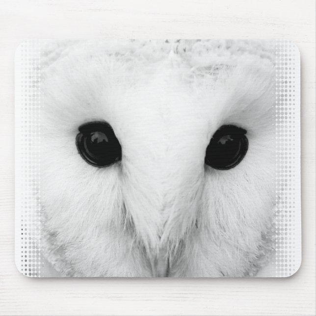 Tapis de souris de hibou de Milou (Devant)
