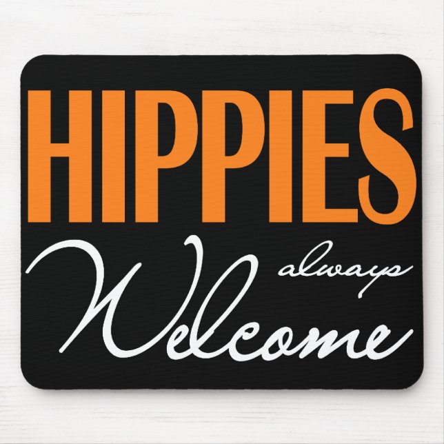 Tapis De Souris De hippies accueil toujours (Devant)