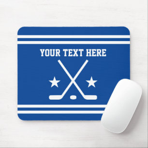 Tapis de souris de hockey sur glace personnalisé p