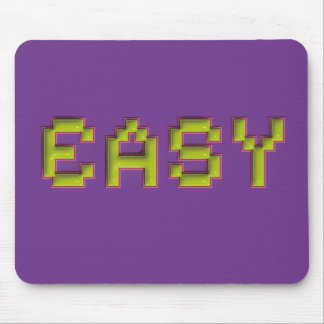 Tapis de Souris de Jeu en Pixel Art Rétro EASY - N