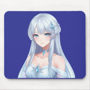 Tapis de souris de jeu Princesse de glace Anime Ta
