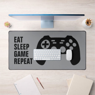 Tapis de souris de jeu Répéter Manger Dormir Jeu p