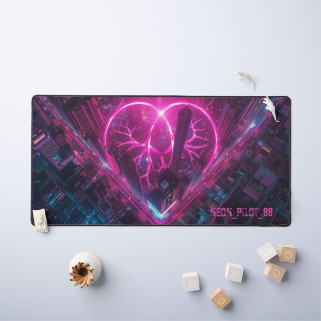 Tapis de souris de jeu rétro personnalisé (Tableau pour enfants)