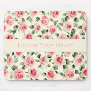 Tapis De Souris De jolies roses roses