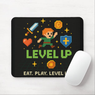 Tapis de souris de joueur - Style Pixel Rétro