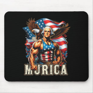 Tapis De Souris De Juillet Patriotique Funny George Washington Jui