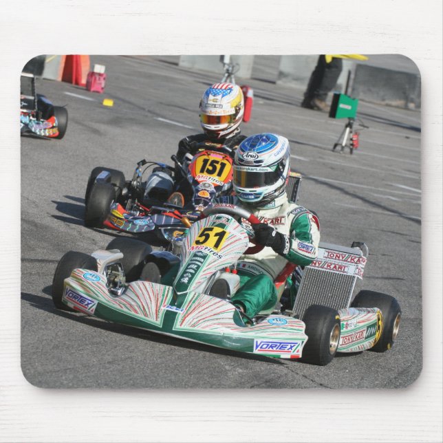 Tapis de souris de Karting (Devant)
