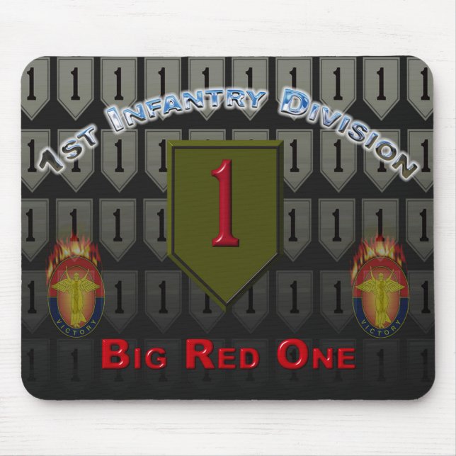 Tapis de souris de la 1re division d'infanterie (Devant)