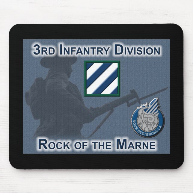 Tapis de souris de la 3e division d'infanterie (Devant)