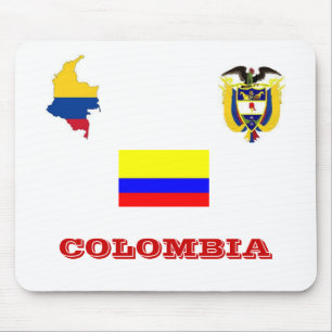 Tapis de souris de la COLOMBIE