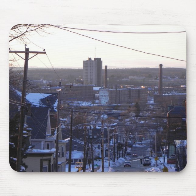 Tapis de souris de la ville de Lowell (Devant)