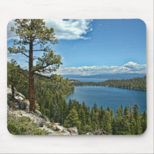 Tapis de souris de lac cascade