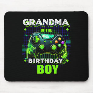 Tapis De Souris De L'Anniversaire Garçon Correspondant Famille Jeu