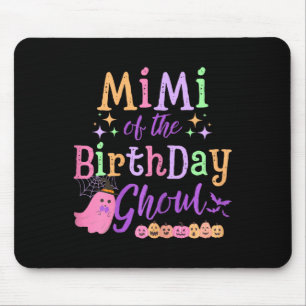 Tapis De Souris De L'Anniversaire Ghoul Cute Halloween Éffrayant F