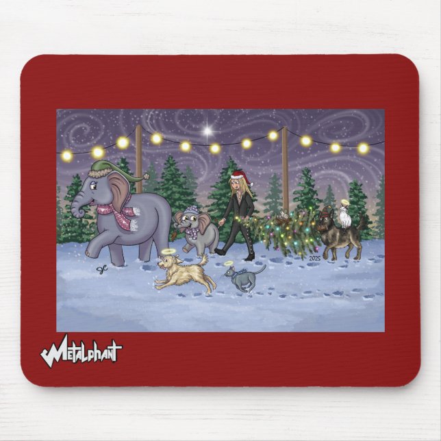 Tapis de souris de l'arbre généalogique de Metalph (Devant)